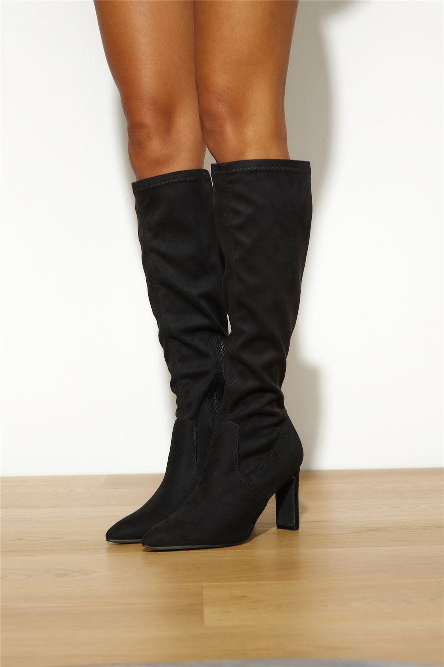 VERALI Effy High Boots Black sold by Hello Molly
