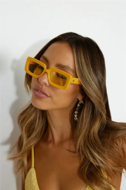 PETA AND JAIN  Blurred Sunglasses Tangerine Tangerine sold by Hello Molly