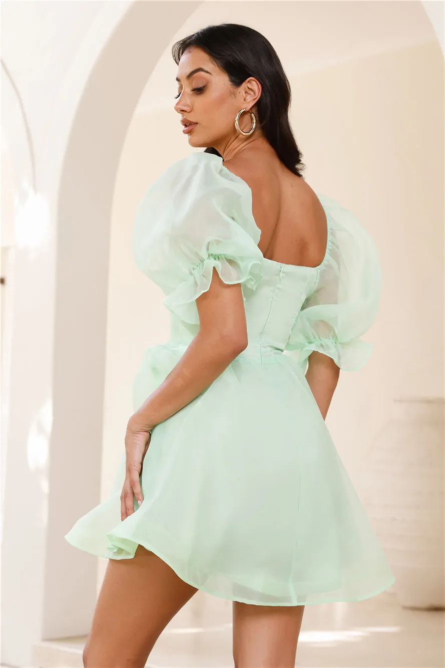 Be A Princess Mini Dress Mint sold by Hello Molly product image thumbnail 5