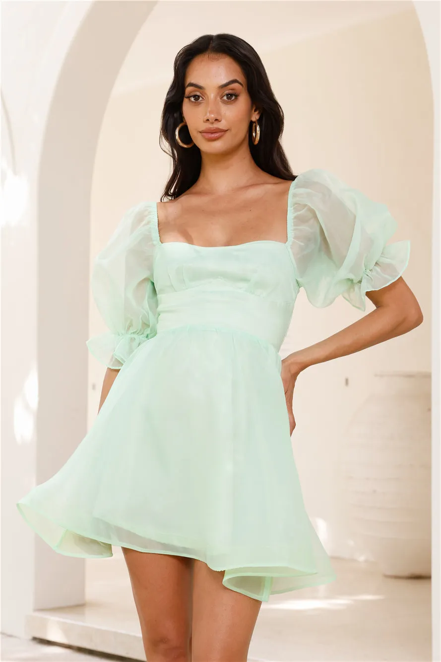 Be A Princess Mini Dress Mint sold by Hello Molly product image thumbnail 3