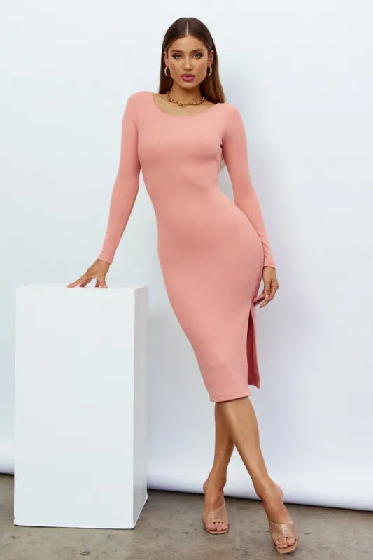 Sour Candy Midi Dress Pink sold by Hello Molly