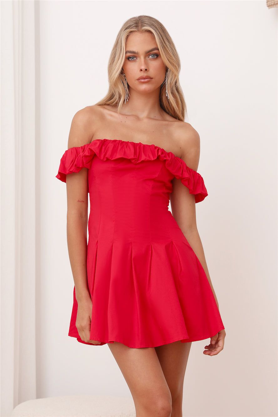 Fashion Student Mini Dress Red sold by Hello Molly product image thumbnail 3