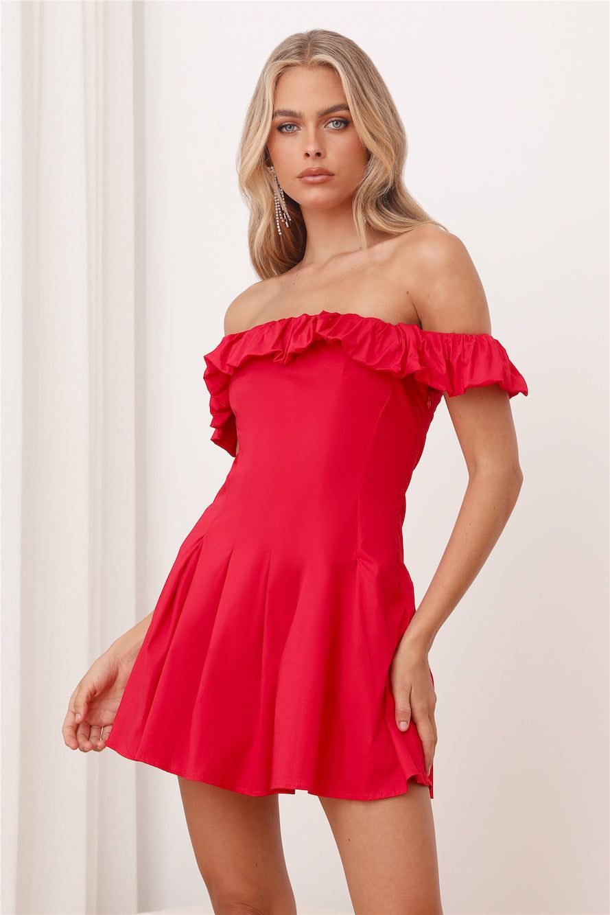 Fashion Student Mini Dress Red sold by Hello Molly