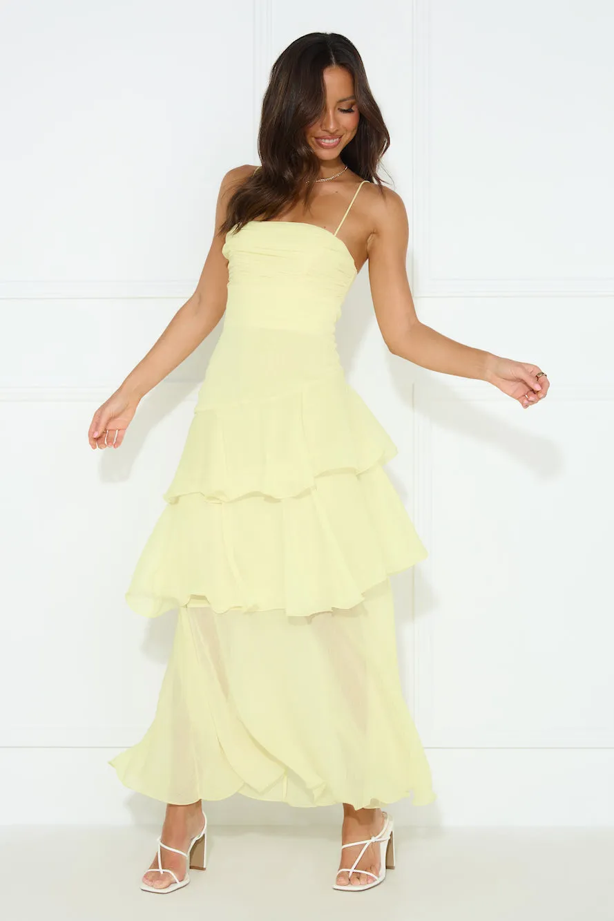 Awards For You Maxi Dress Yellow sold by Hello Molly product image thumbnail 5