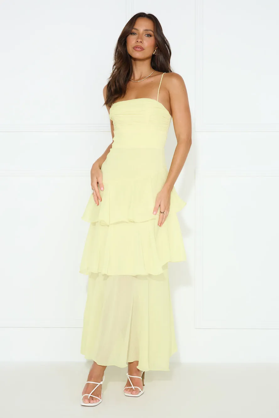 Awards For You Maxi Dress Yellow sold by Hello Molly product image thumbnail 2