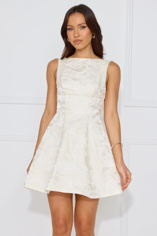Chic Reverie Mini Dress White sold by Hello Molly