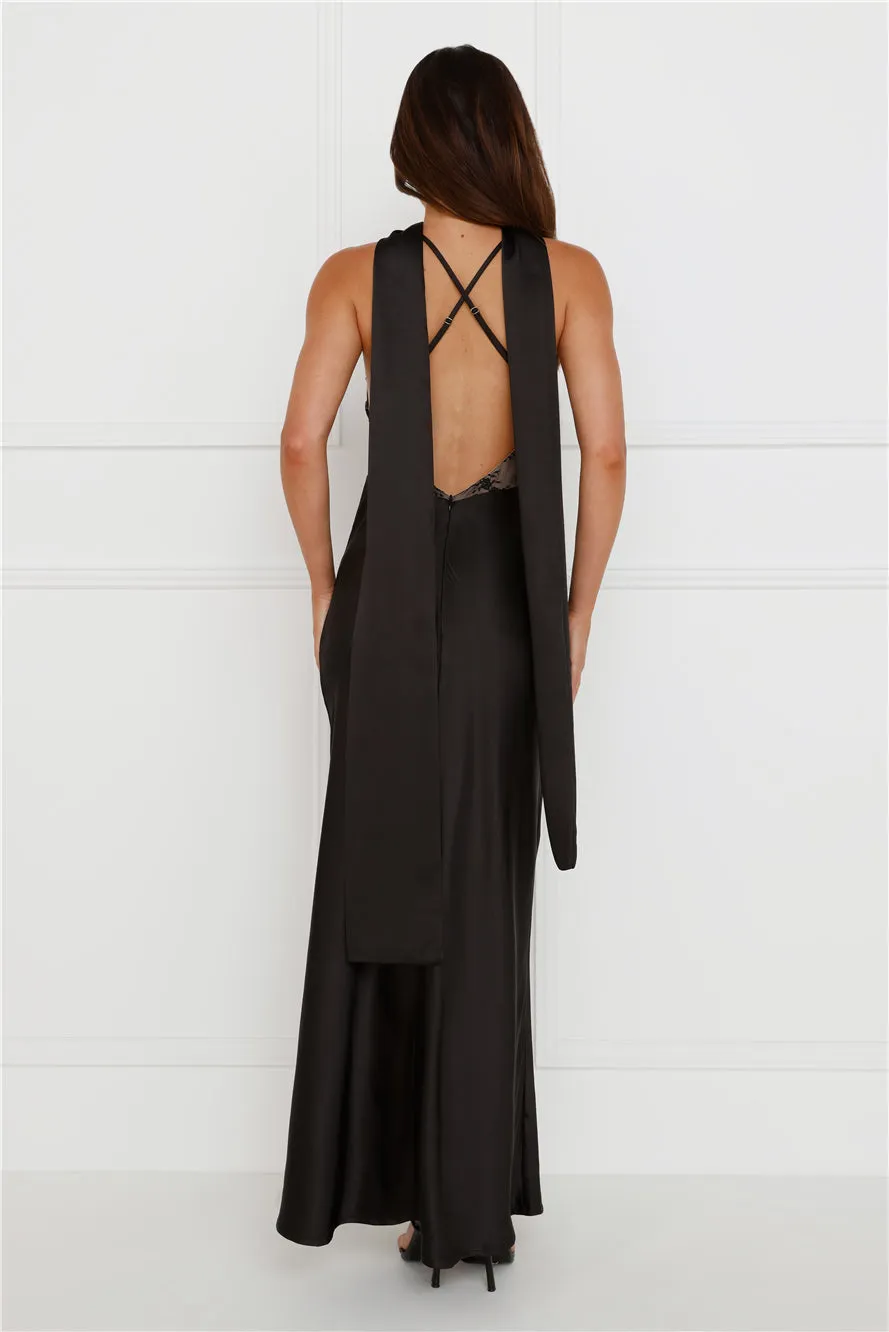 Nadalia Midi Dress Black sold by Hello Molly product image thumbnail 4