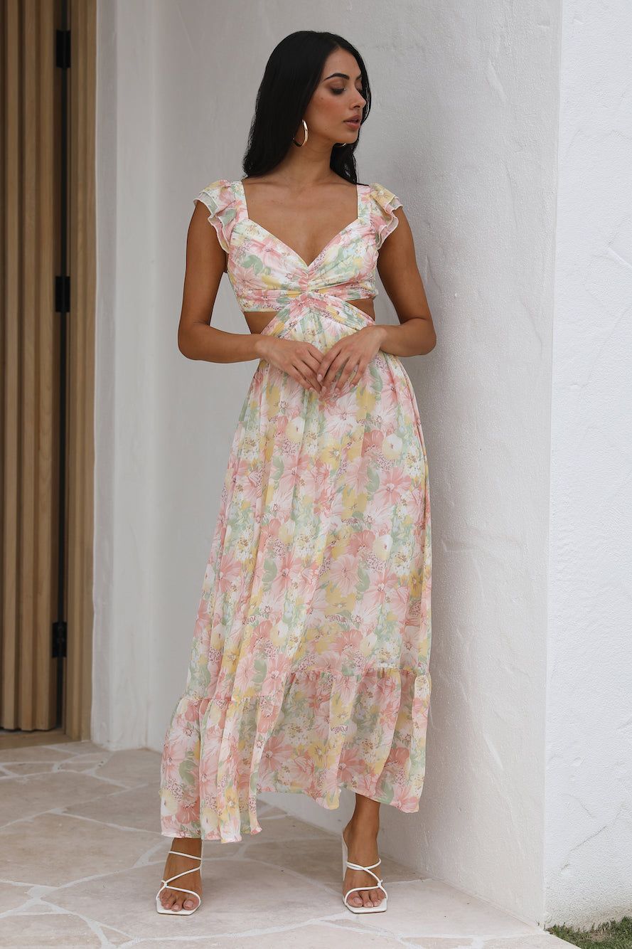 Watching Sunsets Maxi Dress Pink sold by Hello Molly product image thumbnail 2