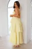 Fashion Personality Maxi Dress Lemon sold by Hello Molly