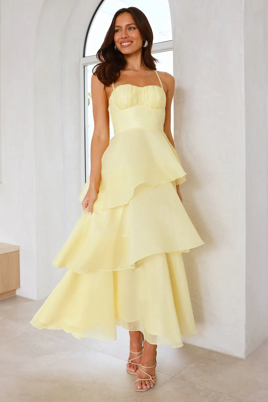 Fashion Personality Maxi Dress Lemon sold by Hello Molly product image thumbnail 3