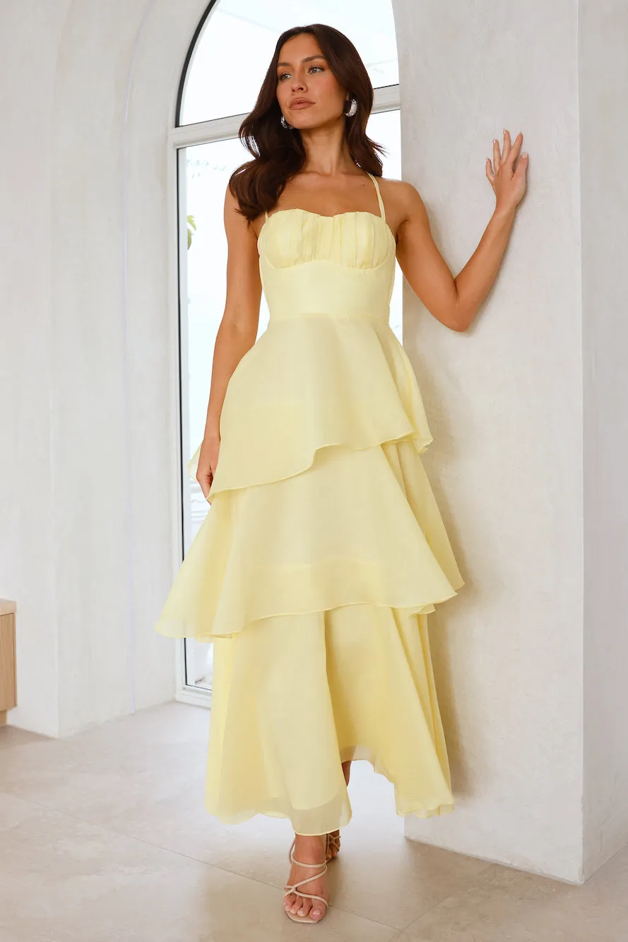 Fashion Personality Maxi Dress Lemon sold by Hello Molly product image thumbnail 4