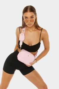PETA AND JAIN Justice Camera Bag Pink sold by Hello Molly