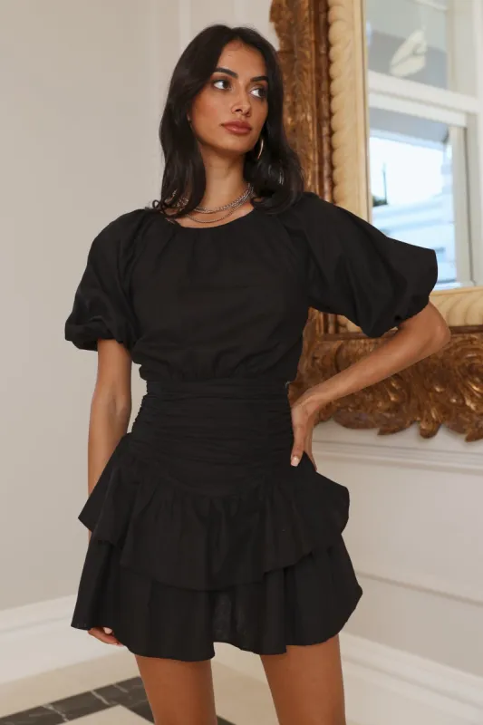 Emerald Eyes Dress Black sold by Hello Molly