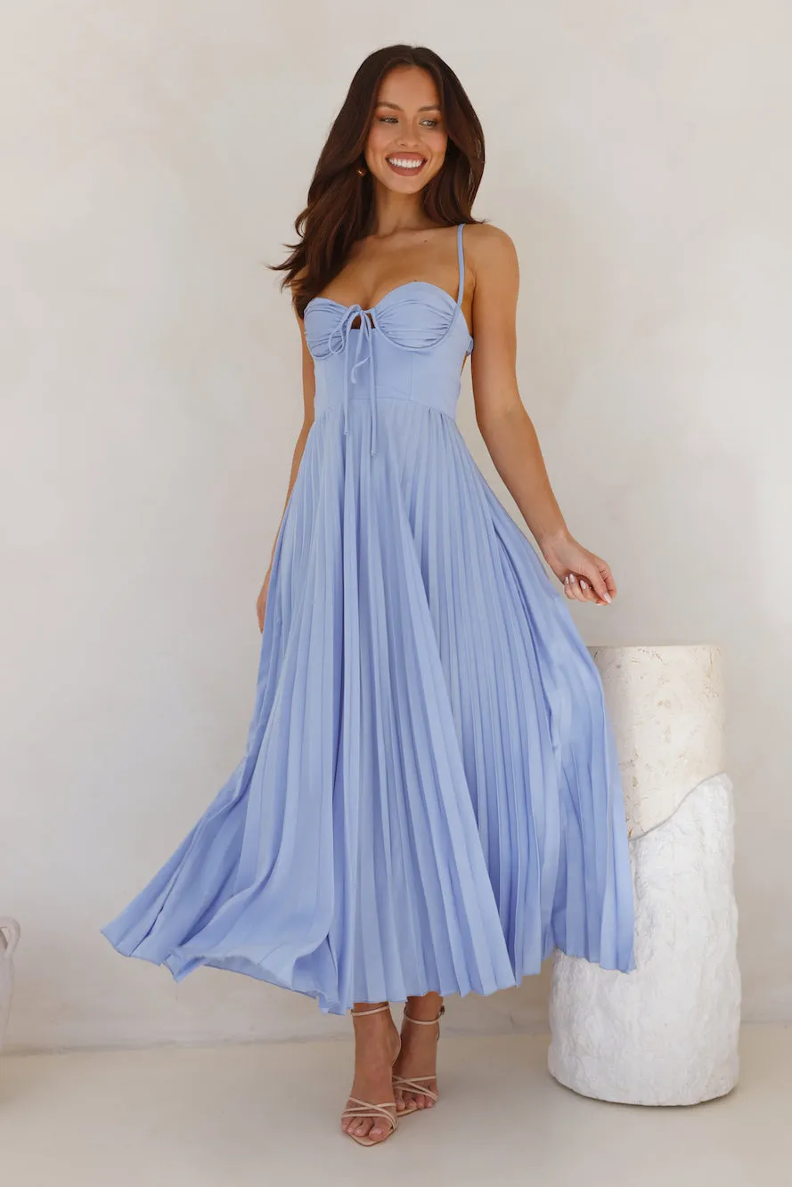 Lovely Soiree Maxi Dress Blue sold by Hello Molly