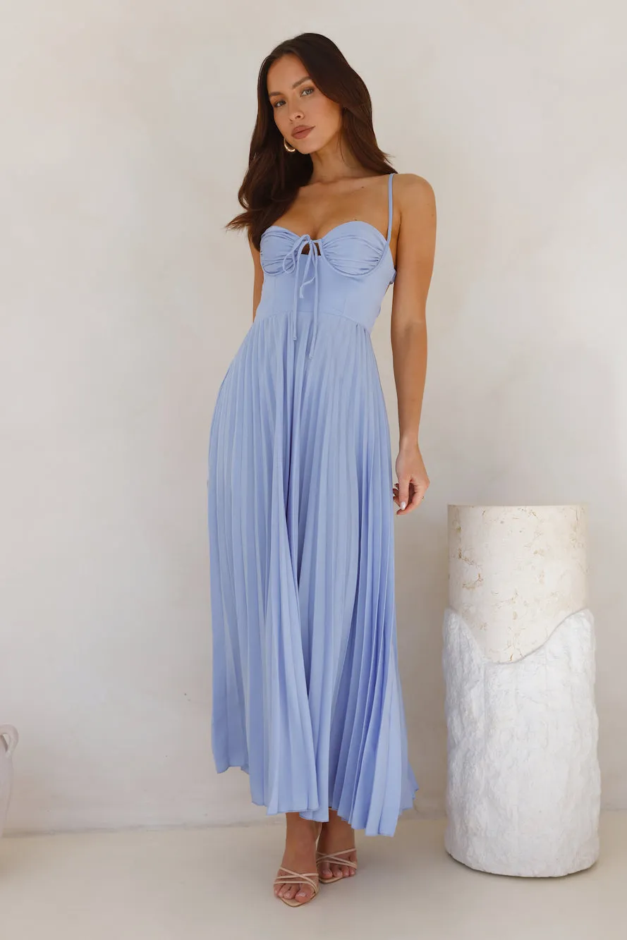 Lovely Soiree Maxi Dress Blue sold by Hello Molly product image thumbnail 2