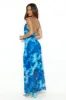 Design Worthy Mesh Maxi Dress Blue sold by Hello Molly