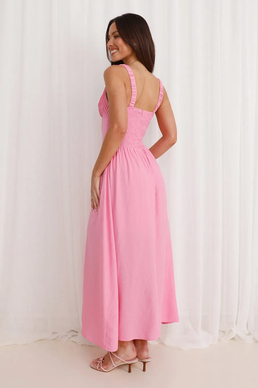 Breeze Belle Maxi Dress Pink sold by Hello Molly product image thumbnail 4