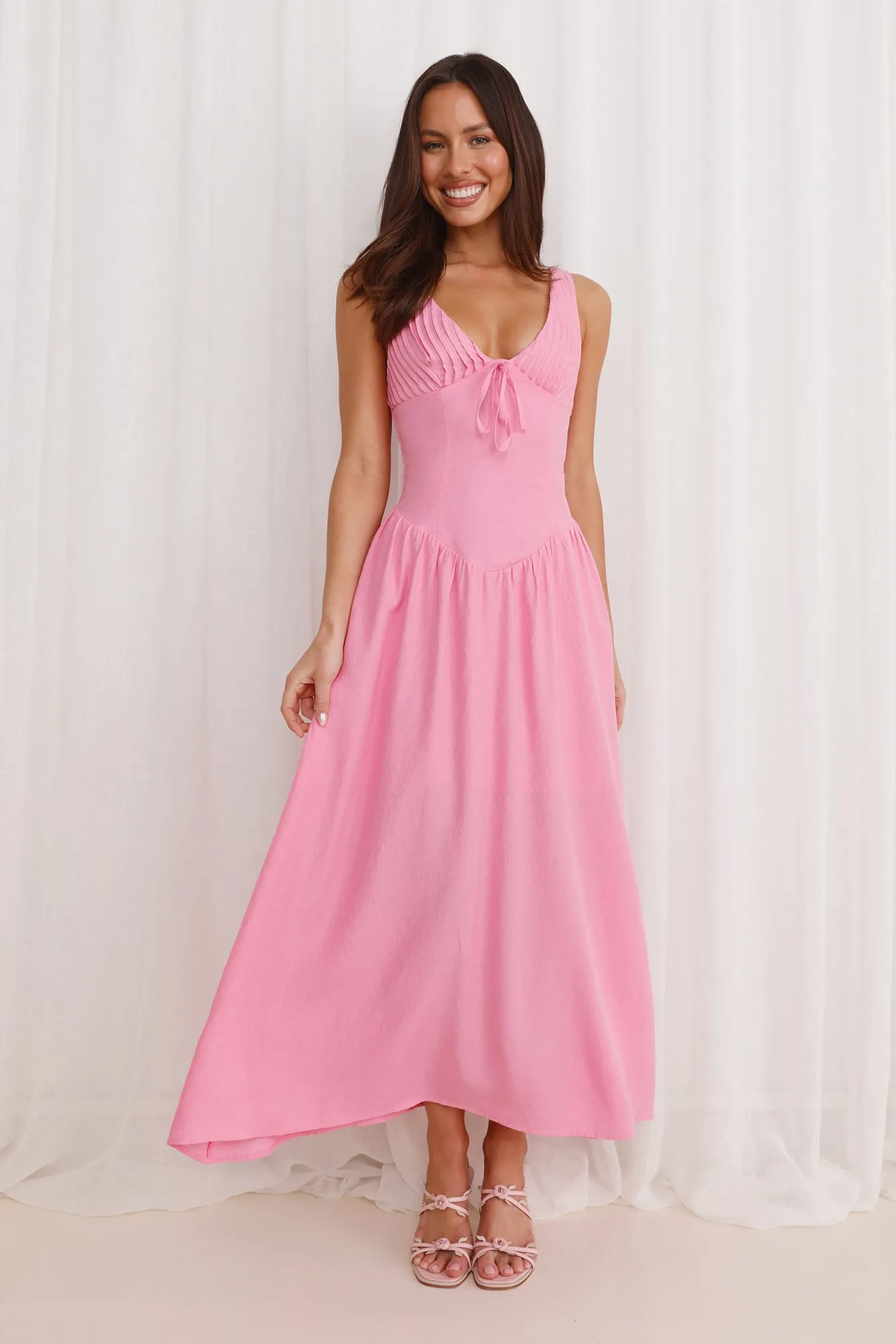 Breeze Belle Maxi Dress Pink sold by Hello Molly product image thumbnail 2