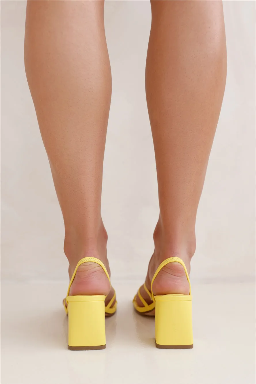 BILLINI Yesha Heels Yellow sold by Hello Molly product image thumbnail 3