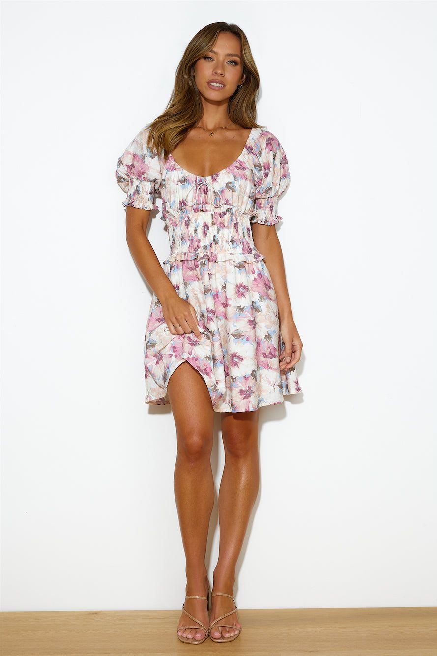 Brunch Fun Mini Dress Plum sold by Hello Molly product image thumbnail 4