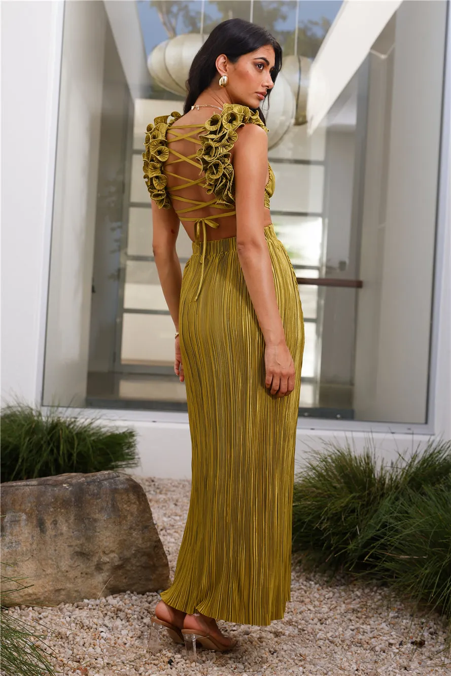 Trust Your Love Maxi Dress Olive sold by Hello Molly product image thumbnail 5