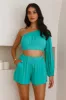 New Go-To Shorts Green sold by Hello Molly