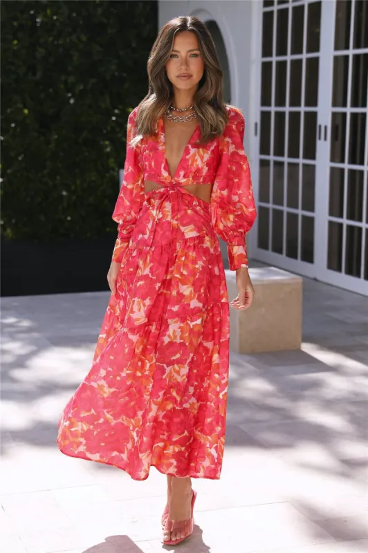 Talk Loud Midi Dress Floral sold by Hello Molly