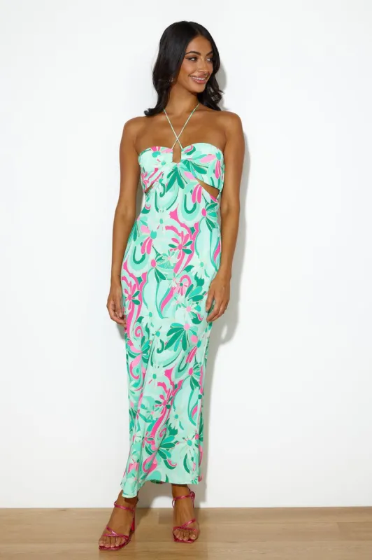 Summer Mood Maxi Dress Green sold by Hello Molly