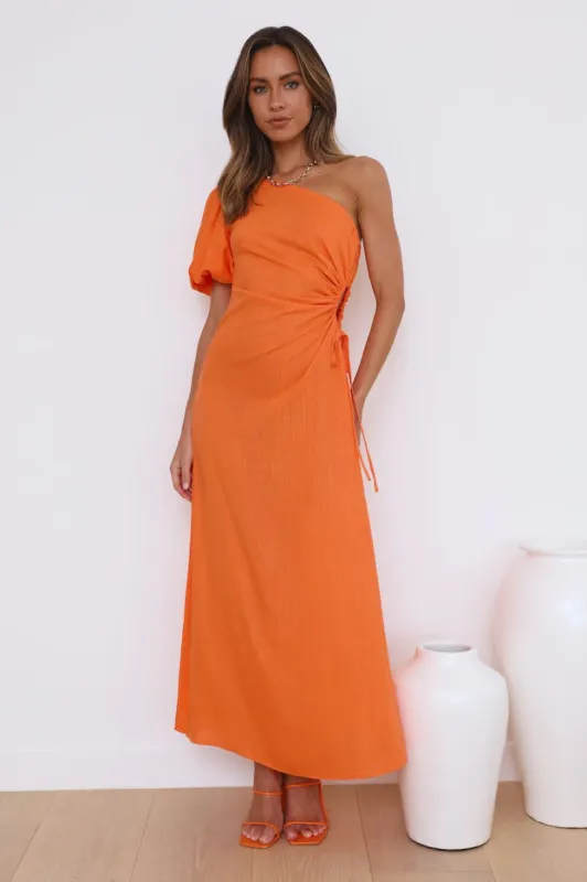 Event At Sunset Maxi Dress Orange sold by Hello Molly