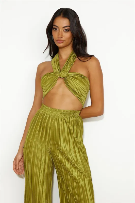 Loveline Crop Top Olive sold by Hello Molly