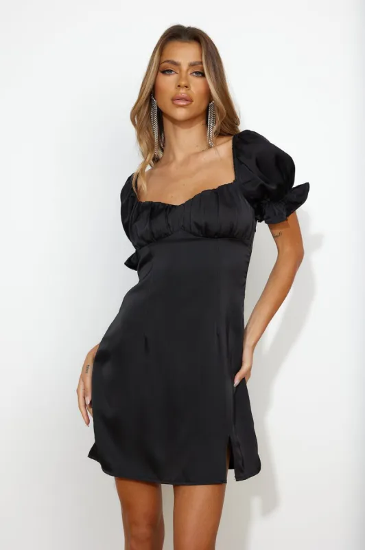 The Cutest Mini Dress Black sold by Hello Molly