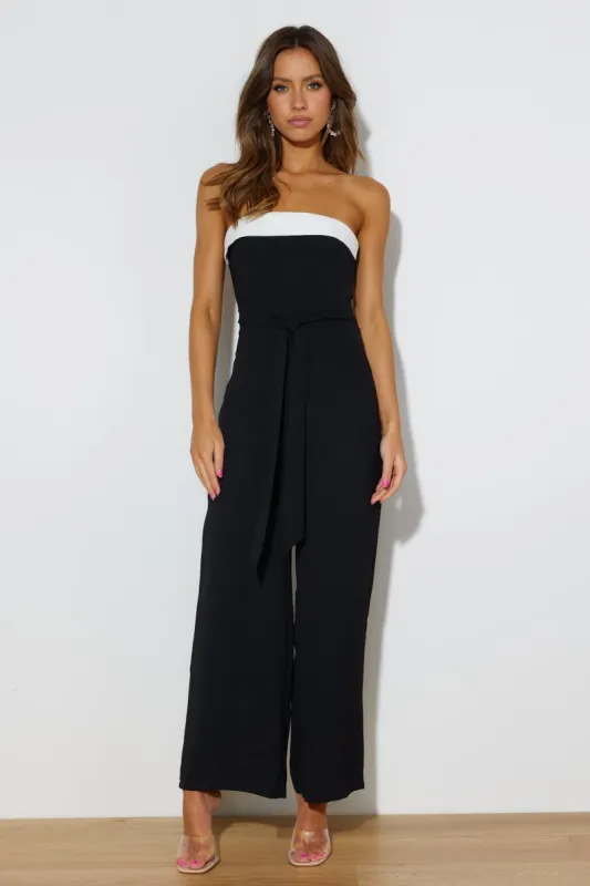Shop With Me Jumpsuit Black sold by Hello Molly