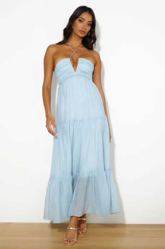 Feeling Fresh Maxi Dress Blue sold by Hello Molly