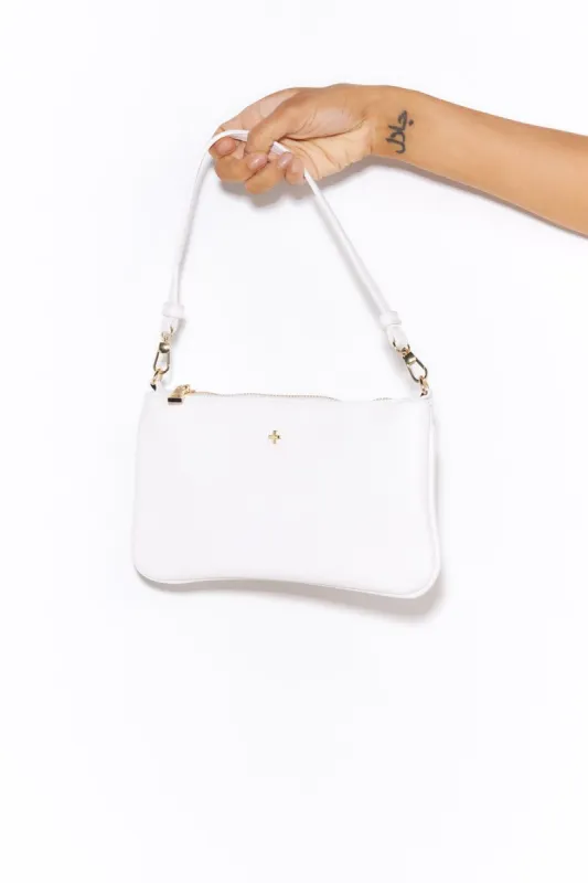 PETA + JAIN Layla Bag White Pebble Gold sold by Hello Molly