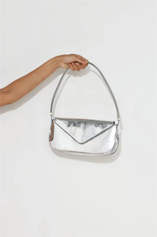 BILLINI Marbella Shoulder Bag Chrome sold by Hello Molly