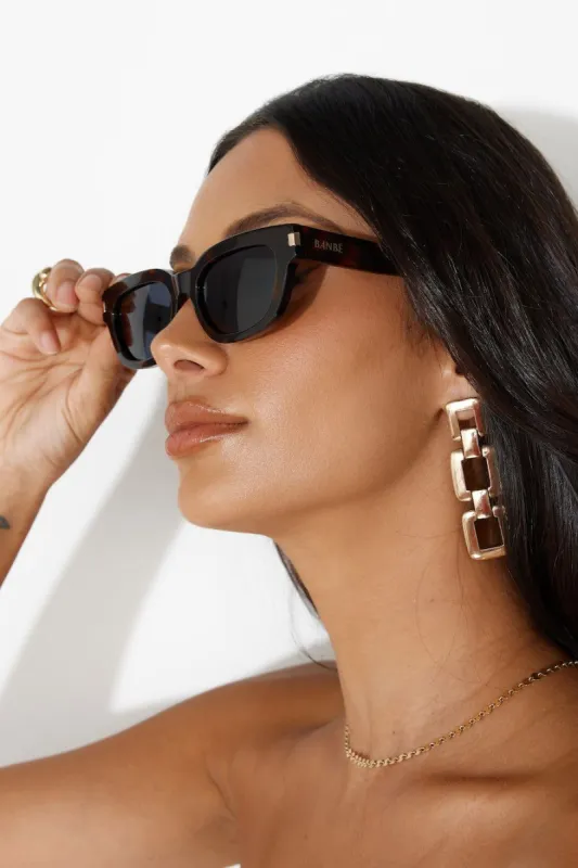 BANBE The Deyn Sunglasses Havana Ink sold by Hello Molly