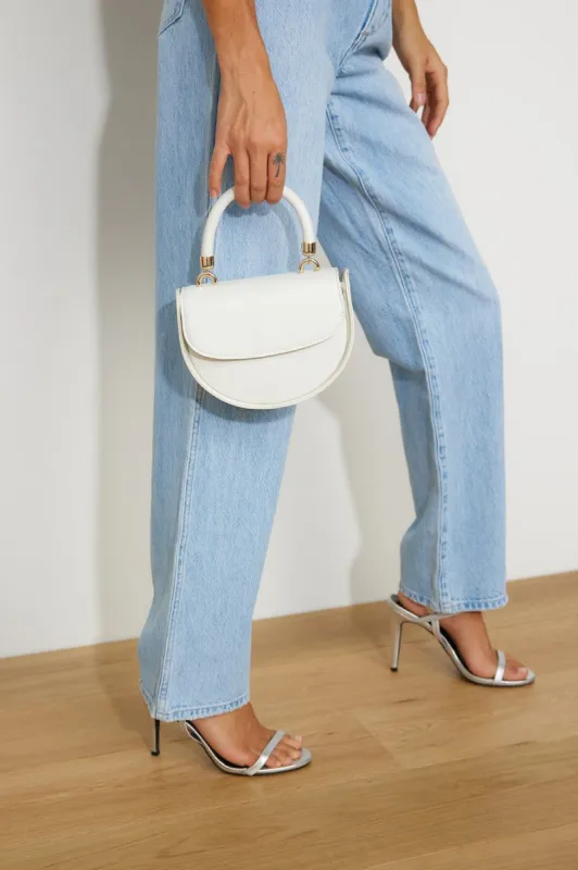 BILLINI Audrey Handle Bag Bone sold by Hello Molly