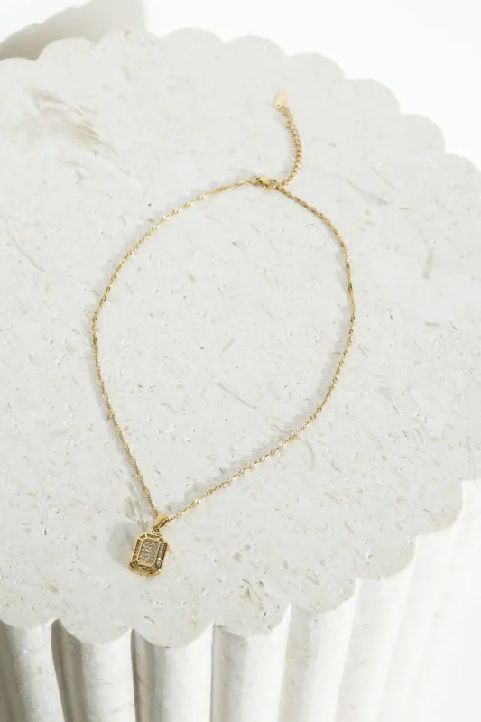 18k Gold Plated Enchanted Dreams Necklace Gold sold by Hello Molly