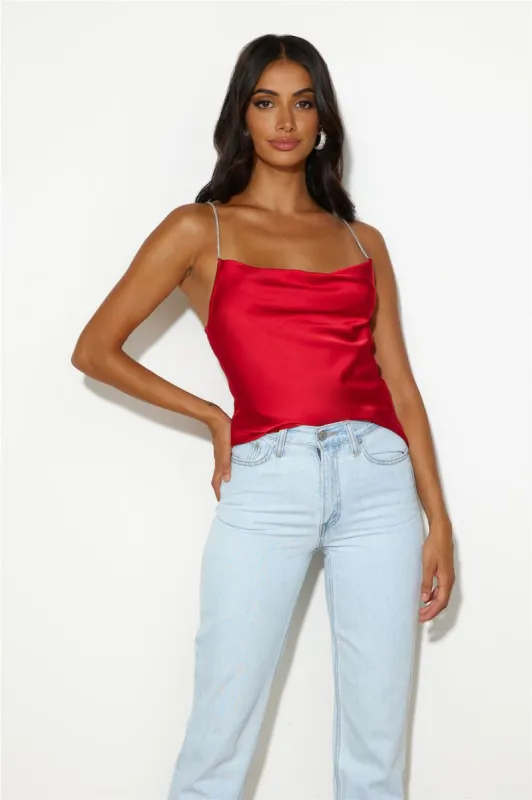 Main Girl Top Red sold by Hello Molly