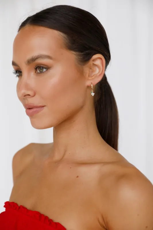 Amethyst Earring Gold sold by Hello Molly