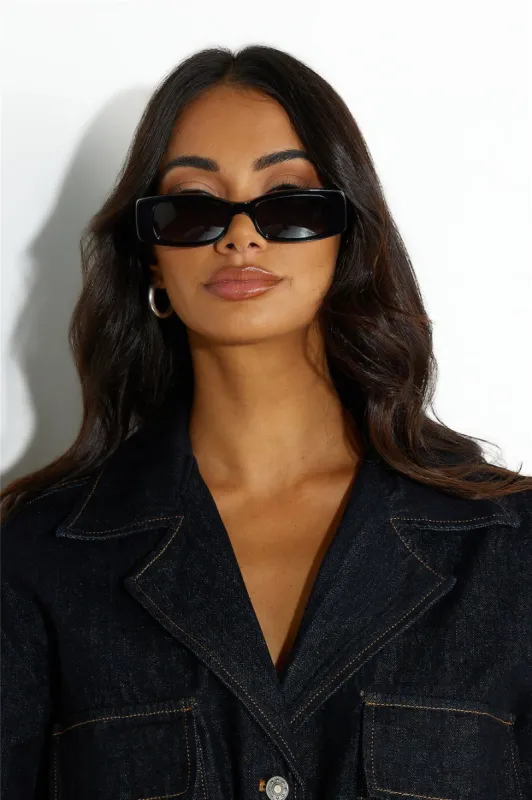 BANBE  The Kylie Sunglasses Black sold by Hello Molly