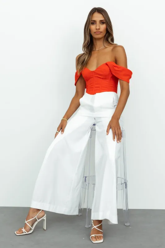 This Magic Moment Crop Top Red sold by Hello Molly
