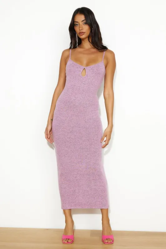Summer In The Winter Maxi Dress Purple sold by Hello Molly