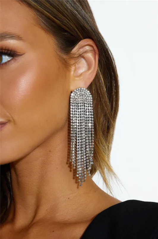 Dazzling Sunbeam Earrings Silver sold by Hello Molly