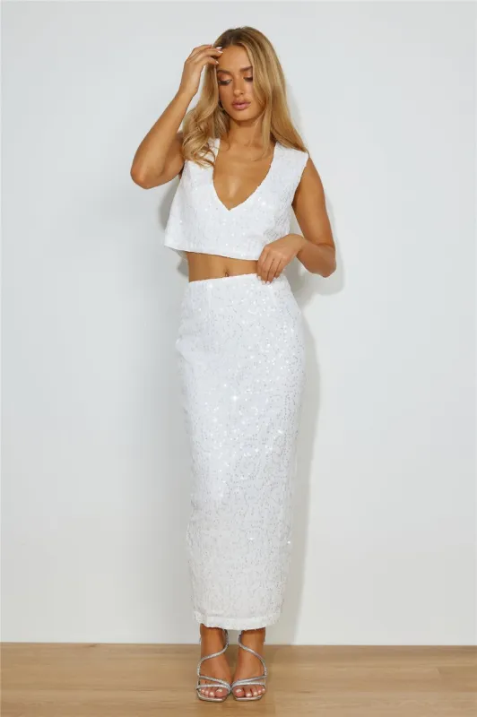 SEVEN WONDERS Esther Top White sold by Hello Molly