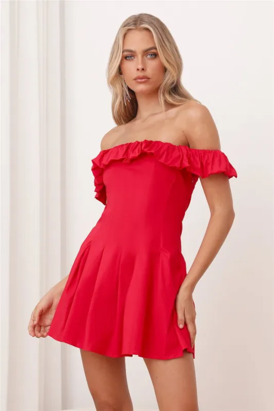 Fashion Student Mini Dress Red sold by Hello Molly