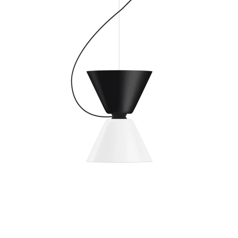 Alphabeta Pendant Uno Black / White sold by Hem