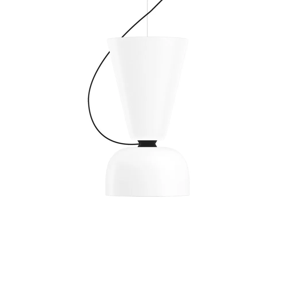 Alphabeta Pendant Uno White sold by Hem