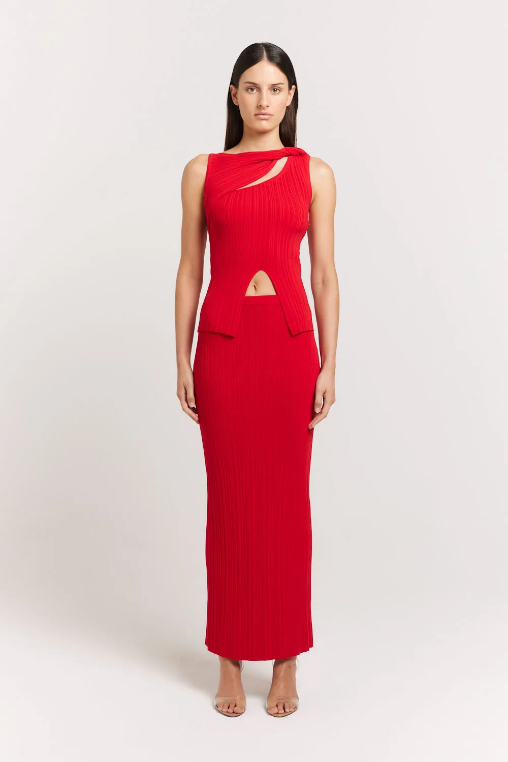 Romee Knit Skirt sold by Henne