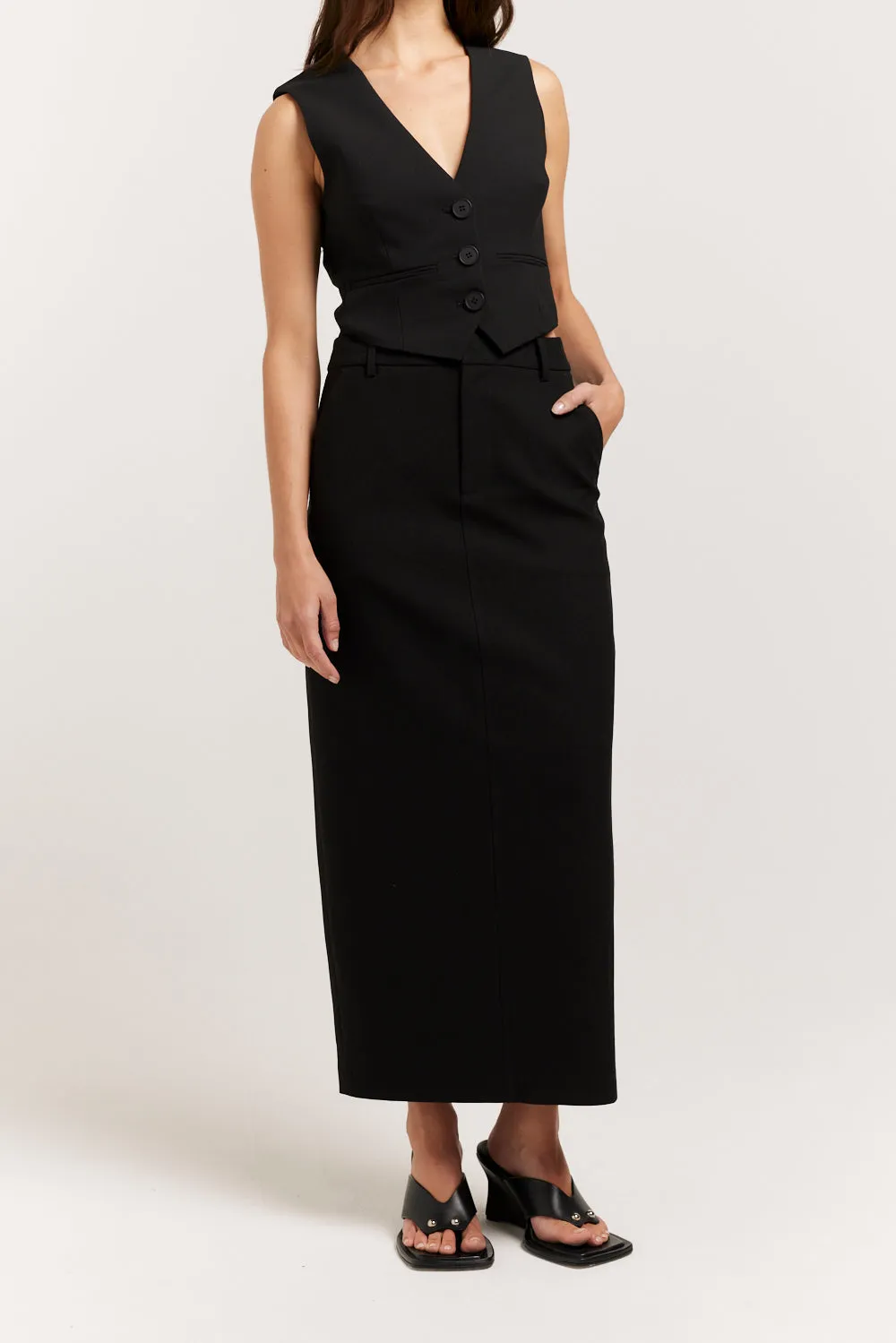 Greta Midi Skirt sold by Henne product image thumbnail 3
